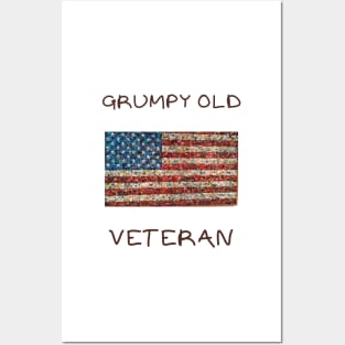 Grumpy old veteran Posters and Art